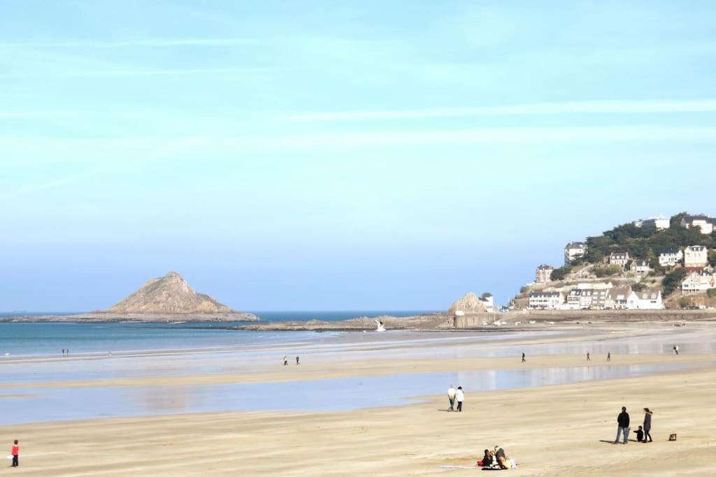 Les Bains Studio Vue Mer Pleneuf-Val-Andre Eksteriør bilde